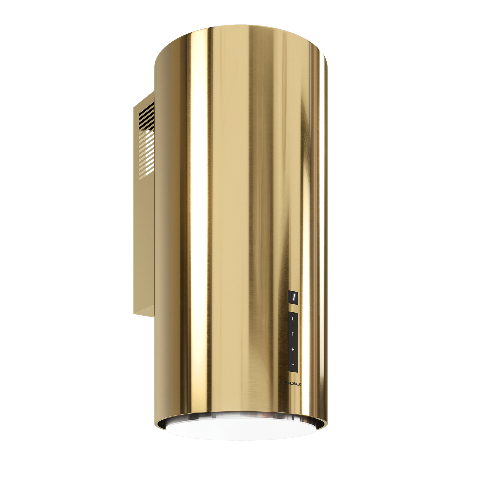 Okap kuchenny przyścienny GLOBALO HEWENO 39.3 LIGHT GOLD