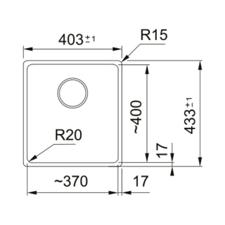 Zlew granitowy FRANKE Maris MRG 110-37 czarny mat - 125.0697.760