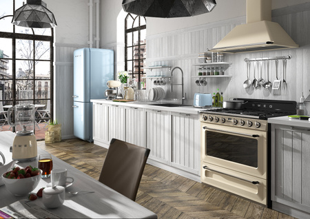 Toster, dwie kromki, kremowy TSF01CREU - Smeg