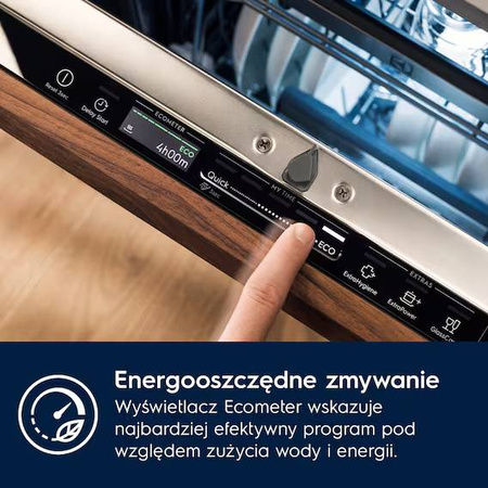 Zmywarka do zabudowy ELECTROLUX EEG88520W GlassCare 700 60cm QuickSelect