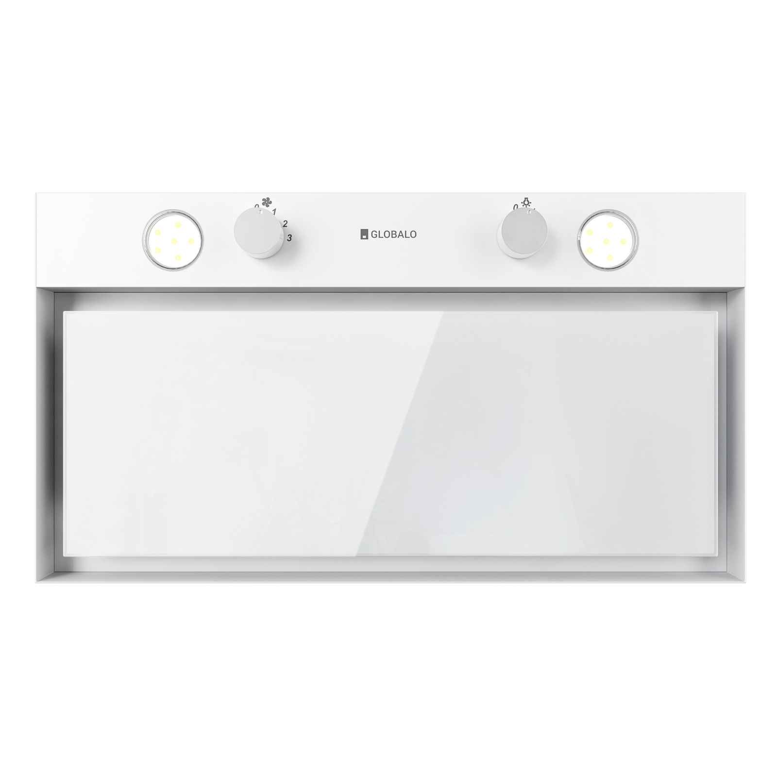 Okap kuchenny podszafkowy GLOBALO FLUXIME 60.1 WHITE + turbina TW 2.1