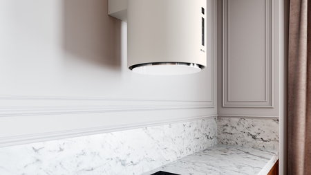 Okap kuchenny przyścienny GLOBALO MIRAYA 39.1 IVORY