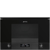 Kuchenka mikrofalowa, Linea, czarny MP122B3 - Smeg