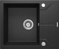 Zlewozmywak granitowy 1-komorowy z ociekaczem ZQN_211A - Deante