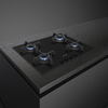 Płyta gazowa, 60 cm, Selezione, czarny PV264B - Smeg