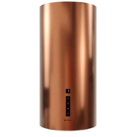 Okap kuchenny przyścienny GLOBALO HEWENO 39.3 MIEDŹ MAT