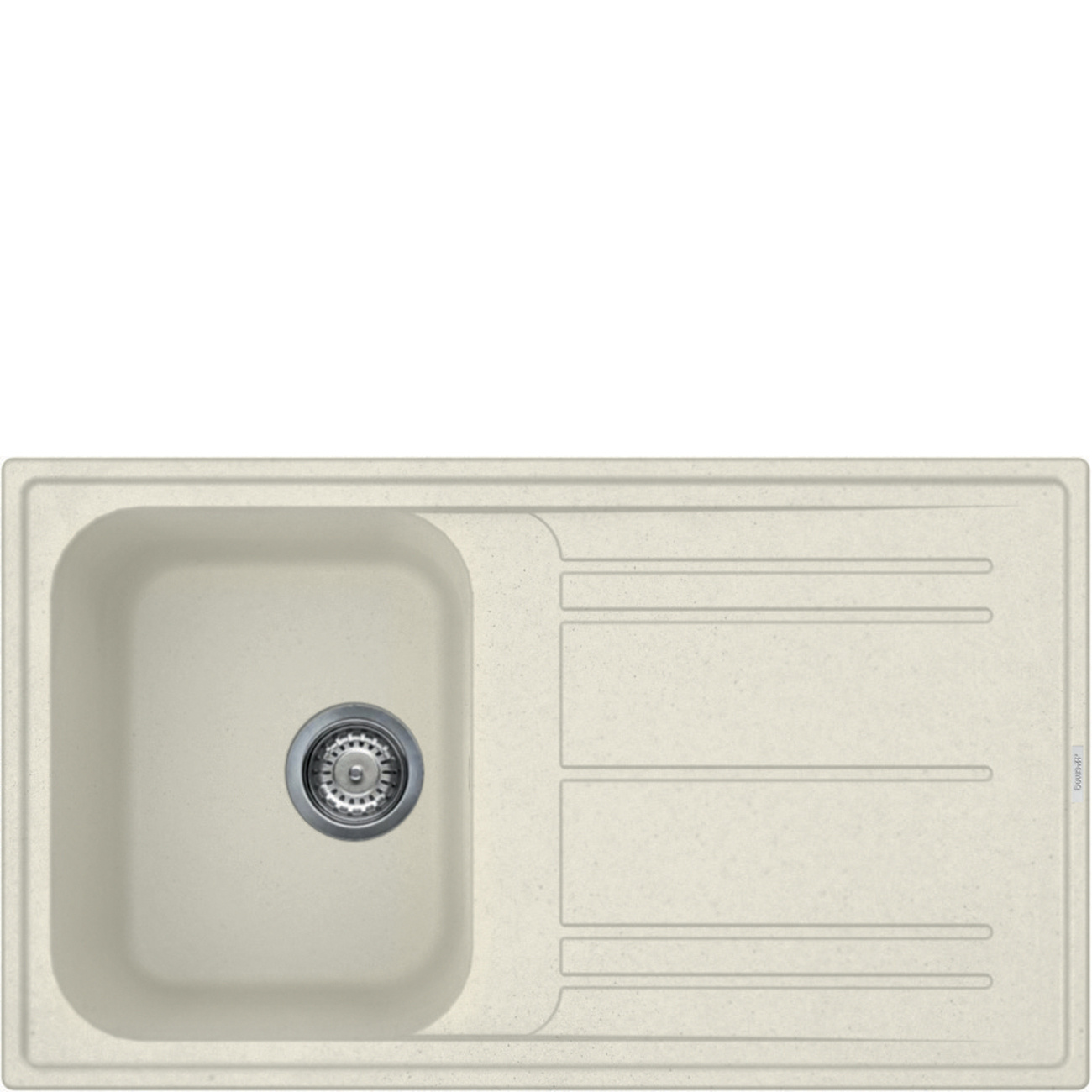 Zlewozmywak kompozytowy LZ861P - Smeg