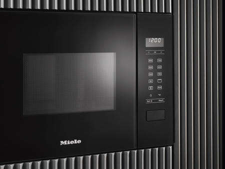 Kuchnia mikrofalowa do zabudowy M 2234 SC ObsidianBlack - MIELE 11103460