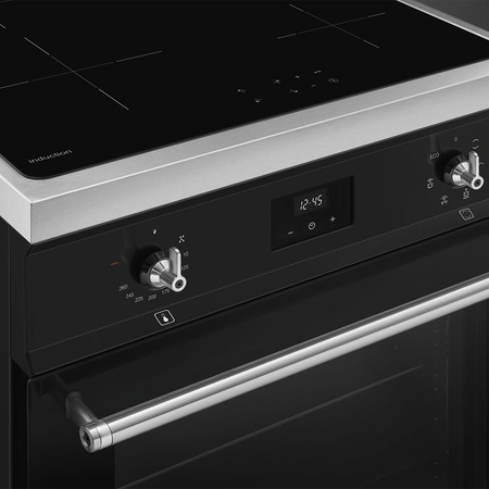 Kuchnia wolnostojąca czarna SMEG Classica C6IMMBT2