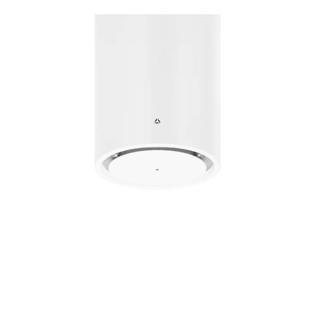 Okap kuchenny wyspowy CIARKO Design Tubus W biały CDW3801B