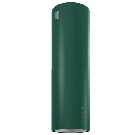 Okap kuchenny wyspowy GLOBALO CYLINDRO ISOLA 39.7 GREEN