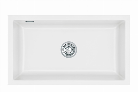 Zlew ceramiczny podblatowy SYSTEMCERAM Mera 80U Polar 13 - 53700113