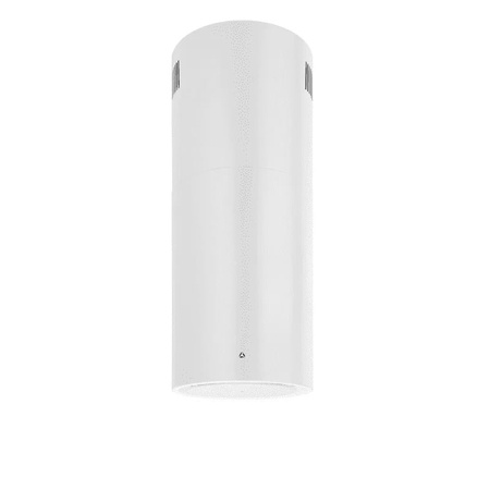 Okap kuchenny wyspowy CIARKO Design Tubus W biały CDW3801B
