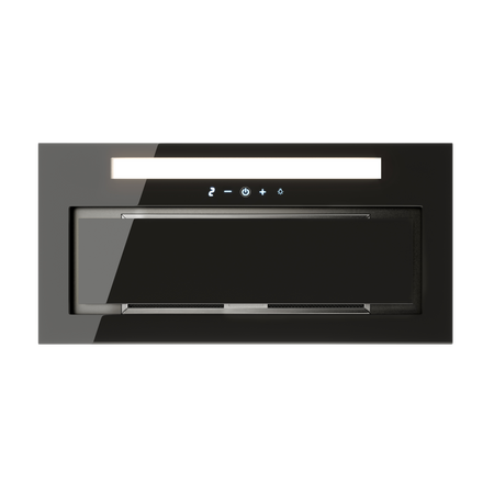 Okap kuchenny podszafkowy GLOBALO LOTEO 60.4 BLACK