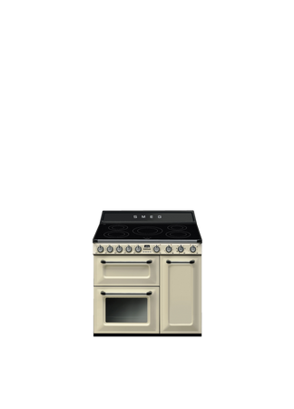 Kuchnia wolnost., 90cm, Victoria, krem. TR93IP2 - Smeg