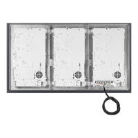 Płyta indukcyjna, 90cm, Linea, black SIA1963D - Smeg