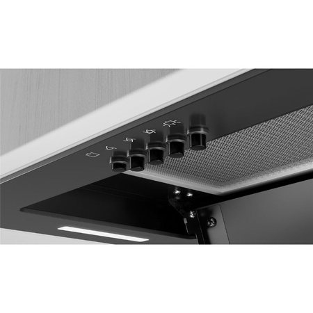 Okap podszafkowy kuchenny iceBERG Maestro Lite czarny 481 m3/h - OZXMBK6003