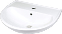 Umywalka ceramiczna ścienna z miejscem na baterię CDJ_6U5W - Deante