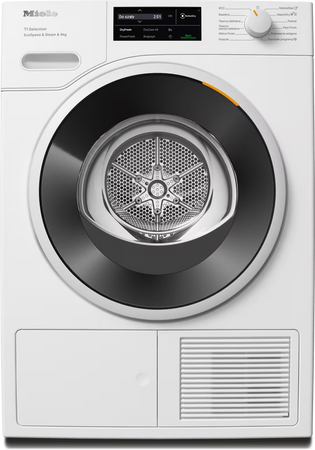 Suszarka z pompą ciepła MIELE TSL683WP EcoSpeed&Steam&9kg - 12448960