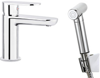 Bateria umywalkowa ze słuchawką typu bidetta BGA_027M - Deante