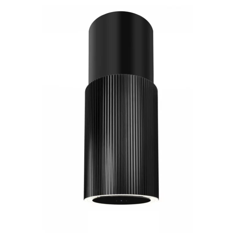 Okap kuchenny wyspowy CIARKO Design Monogram W Black czarny - CDW3802C