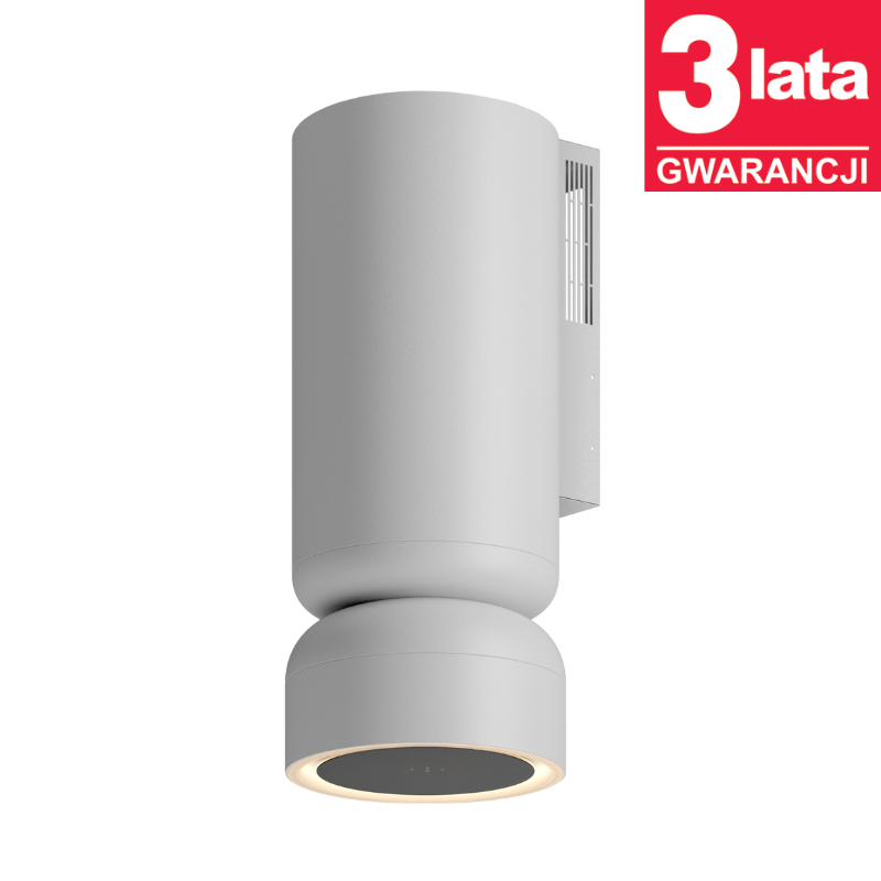 Okap kuchenny przyścienny CIARKO Design Icon White CDP3804B