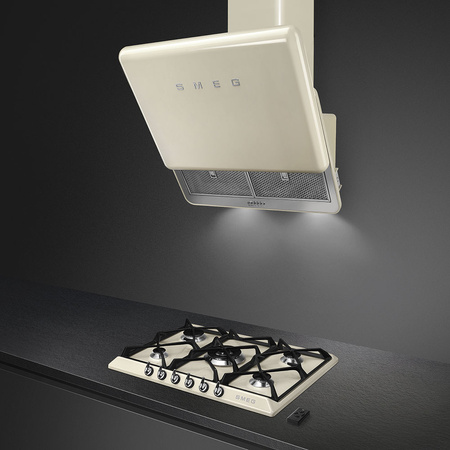Płyta gazowa, 70 cm, Victoria, kremowy SR975PGH - Smeg