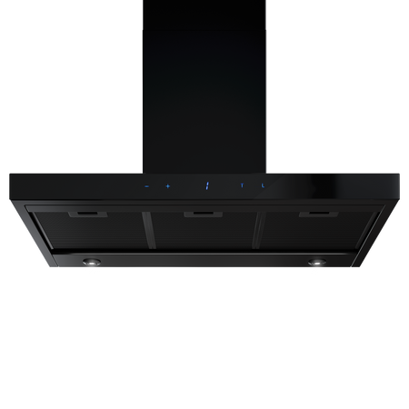 Okap kuchenny przyścienny GLOBALO VERTA 90.3 H2H BLACK