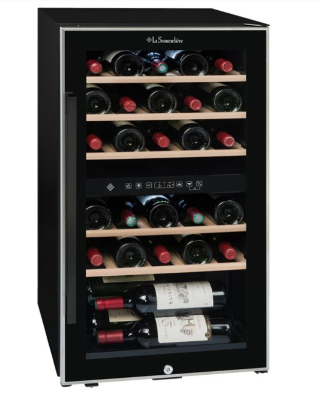 Lodówka na wino LA SOMMELIERE winiarka ECS31.2Z