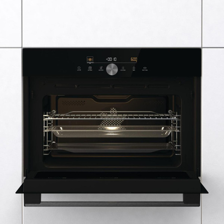 Piekarnik kompaktowy do zabudowy GORENJE G600 AirFry AquaClean funkcja mikrofali BCM4547DG