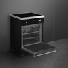 Kuchnia wolnostojąca czarna SMEG Classica C6IMBLT2