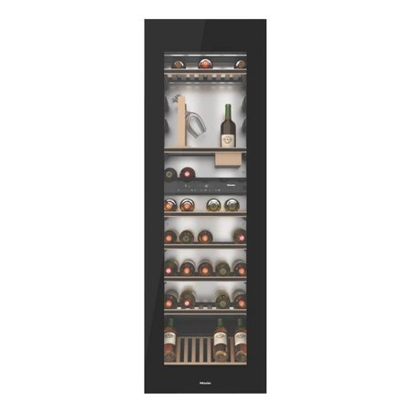 Lodówka na wino do zabudowy MIELE KWT 6722 iGS-1 FlexiFrame SommelierSet Push2open - 12364310