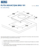 Płyta indukcyjna XBERG BRGI101 30cm