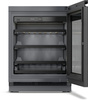 Chłodziarka do wina do zabudowy pod blatem wysokość 82-88 cm KWTUS 7054 F Szkło w kolorze ObsidianBlack - MIELE 12519490