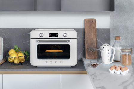Piekarnik nablatowy z funkcją pary COF01WHEU - Smeg