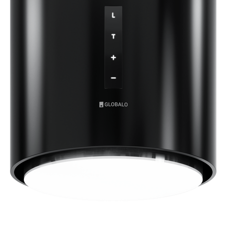 Okap kuchenny wyspowy GLOBALO HEWENO ISOLA 39.2 BLACK