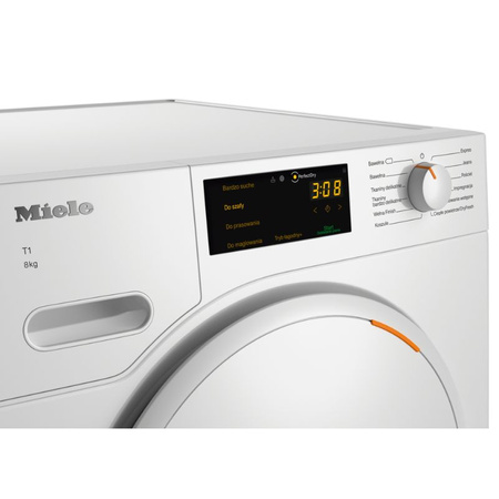 Suszarka wolnostojąca z pompą ciepła MIELE TWC220WP 8kg - 11844120