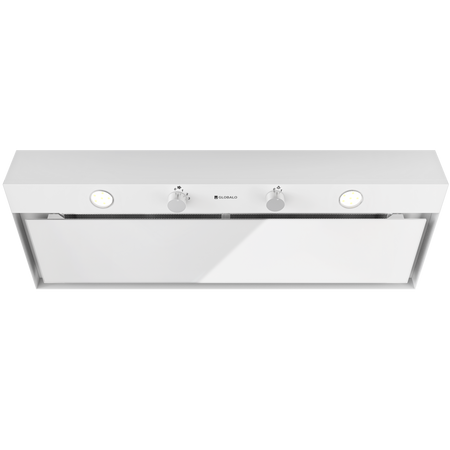 Okap kuchenny podszafkowy GLOBALO FLUXIME 90.1 WHITE + turbina TW 1.2