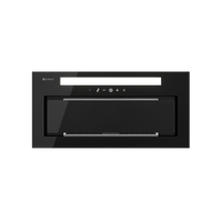 Okap kuchenny podszafkowy GLOBALO SILENTIO 60.2 BLACK