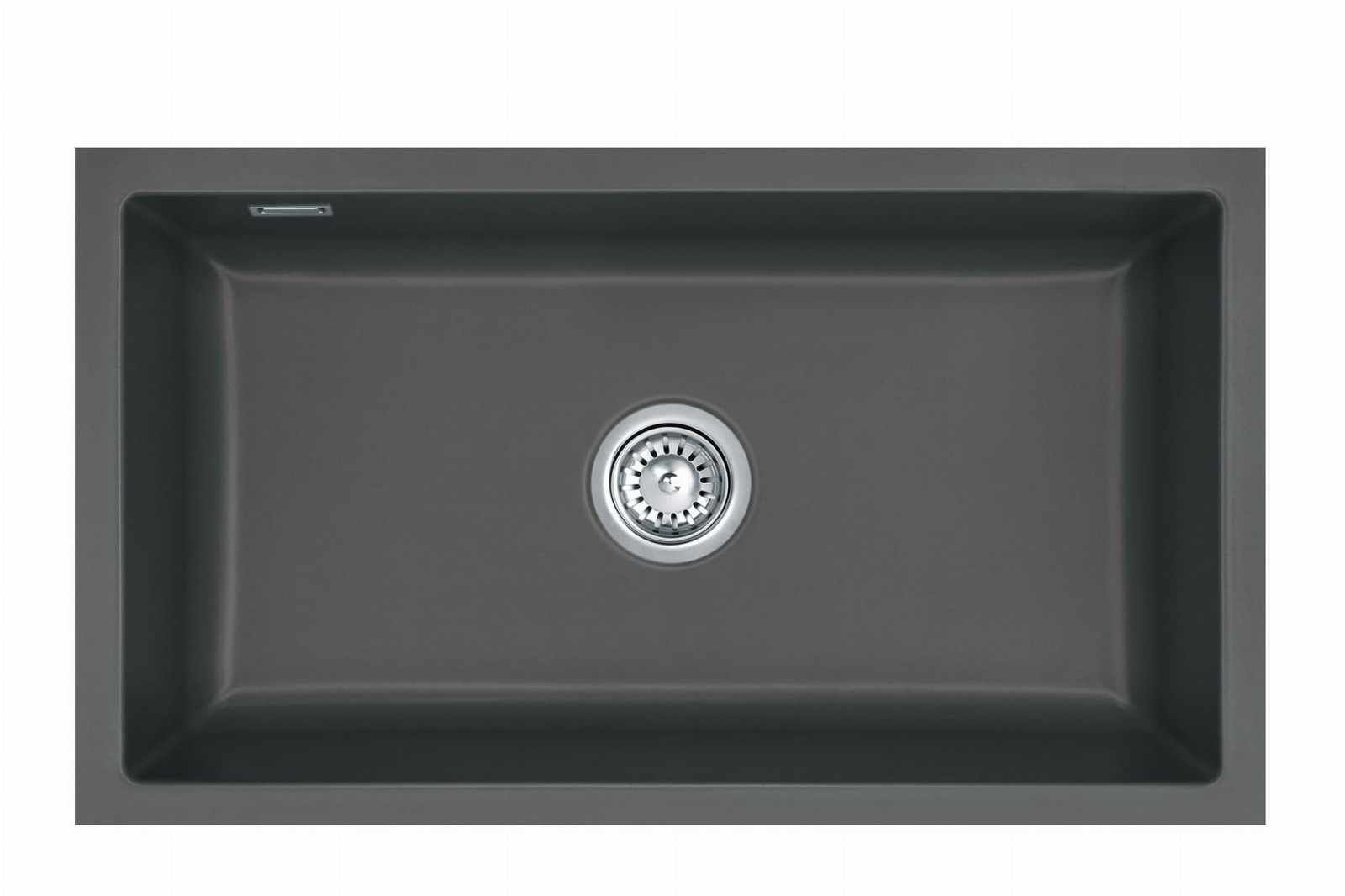 Zlew ceramiczny podblatowy SYSTEMCERAM Mera 80U Schiefer 85 - 53700185