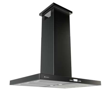 Okap kuchenny wyspowy GLOBALO NOMINA ISOLA 90.4 SENSOR BLACK