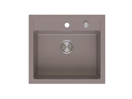 Zlew kuchenny BERG HOBART BRQ23104 1,0 OC 565X510 KASZMIR