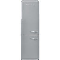 Lodówka chłodziarko zamrażarka SMEG Retro srebrny FAB32LSV6