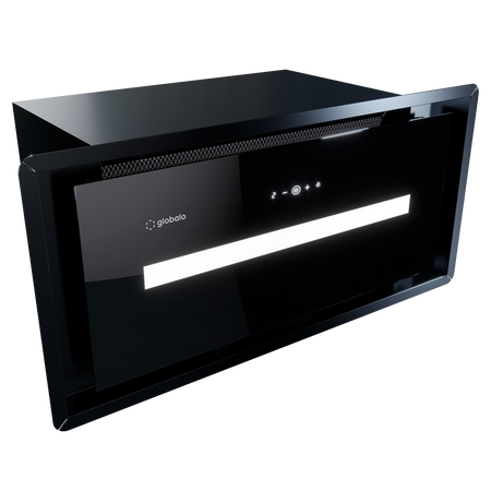 Okap kuchenny podszafkowy GLOBALO PINELIO 60.1 BLACK