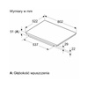 Płyta indukcyjna SIEMENS iQ500 ED851HWB1E 80,2cm - 5 pól grzewczych