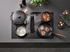 Płyta indukcyjna ze zintegrowanym okapem MIELE KMDA 7676 FL-A BlackPerfection 12438920