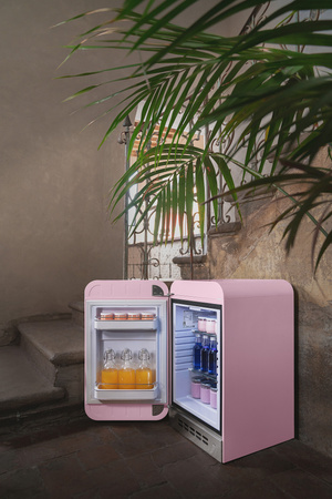 Minibar, pastelowy róż FAB5RPK6 - Smeg