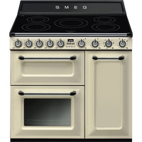 Kuchnia wolnost., 90cm, Victoria, krem. TR93IP2 - Smeg