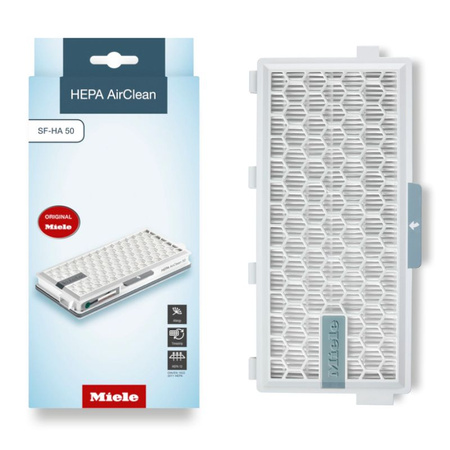 Filtr do odkurzacza MIELE HEPA AirClean z timestrip SF-HA 50