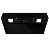 Okap kuchenny podszafkowy GLOBALO SPINEIRO 60.1 BLACK + turbina TW 2.1